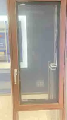 ハリケーン インパクト グリル デザイン カスタマイズされた二重ガラス PVC 吊り下げサッシ黒い窓